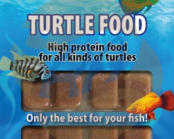 Turtlefood 100 Gr Blister - 20 Cube New Line M20