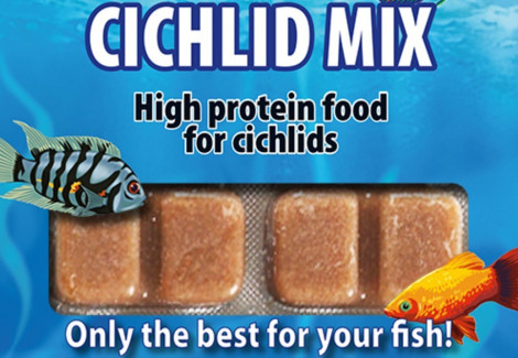 Cichlid Mix 100 Gr Blister - 20 Cube New Line M20