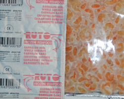 Whole Shrimps 100 Gr Blister M20